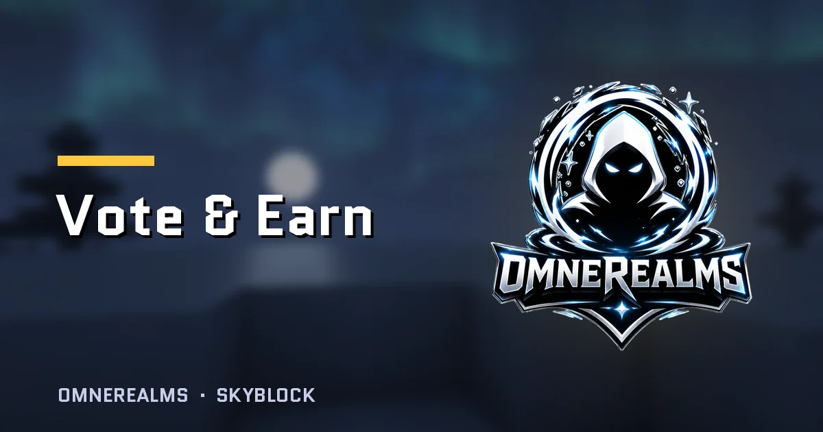 Voting on OmneRealms: Free Rewards Every Day and Vote Party Payoffs
